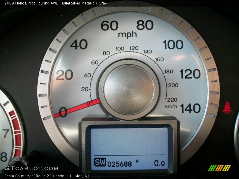 Billet Silver Metallic / Gray 2009 Honda Pilot Touring 4WD