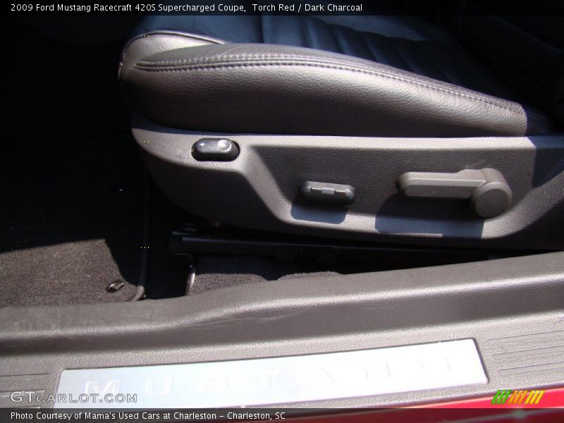 Torch Red / Dark Charcoal 2009 Ford Mustang Racecraft 420S Supercharged Coupe