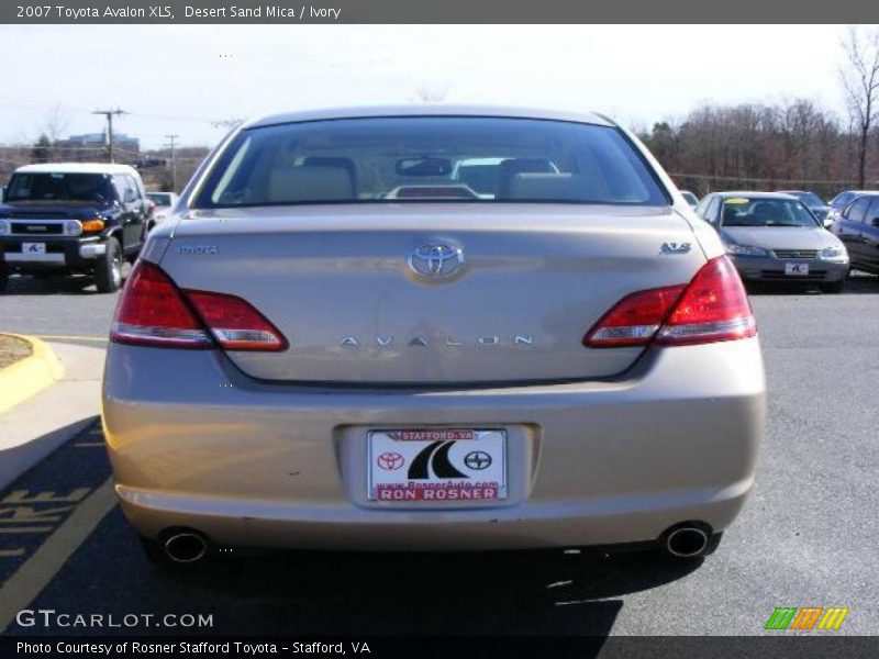 Desert Sand Mica / Ivory 2007 Toyota Avalon XLS