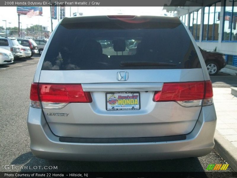 Silver Pearl Metallic / Gray 2008 Honda Odyssey EX-L