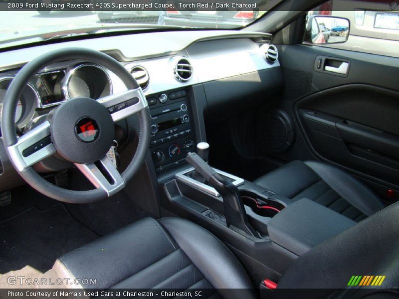 Dark Charcoal Interior - 2009 Mustang Racecraft 420S Supercharged Coupe 