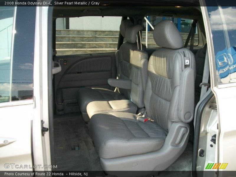 Silver Pearl Metallic / Gray 2008 Honda Odyssey EX-L