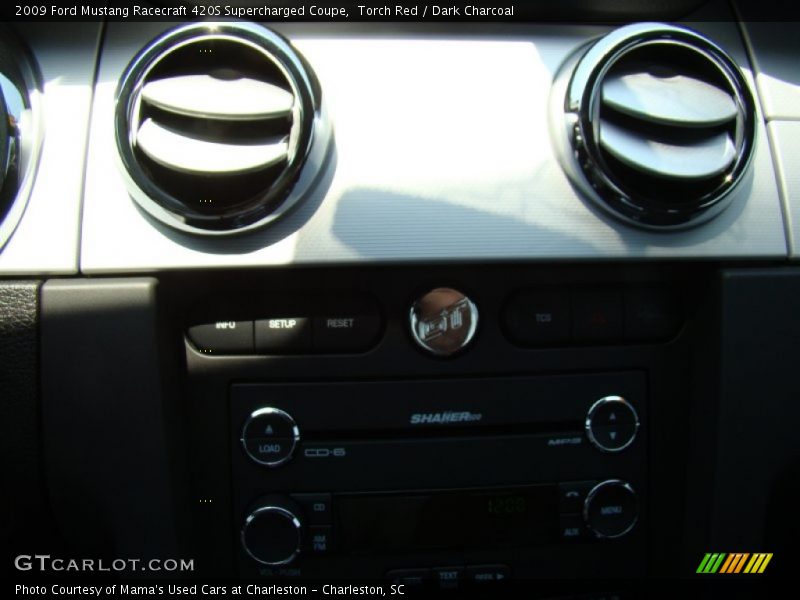 Torch Red / Dark Charcoal 2009 Ford Mustang Racecraft 420S Supercharged Coupe