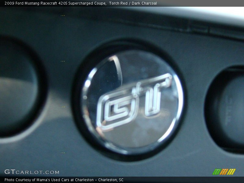 Torch Red / Dark Charcoal 2009 Ford Mustang Racecraft 420S Supercharged Coupe
