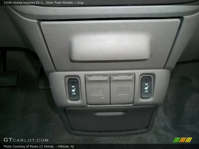 Silver Pearl Metallic / Gray 2008 Honda Odyssey EX-L