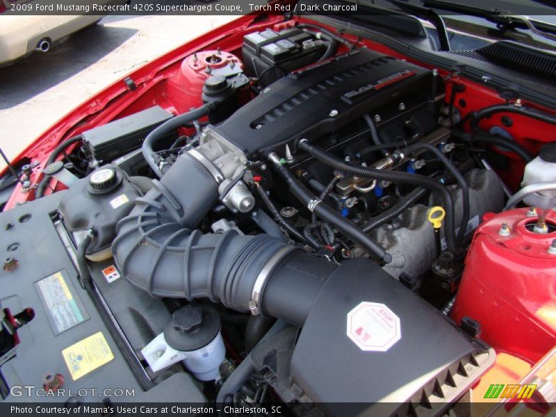  2009 Mustang Racecraft 420S Supercharged Coupe Engine - 4.6 Liter Saleen Supercharged SOHC 24-Valve VVT V8