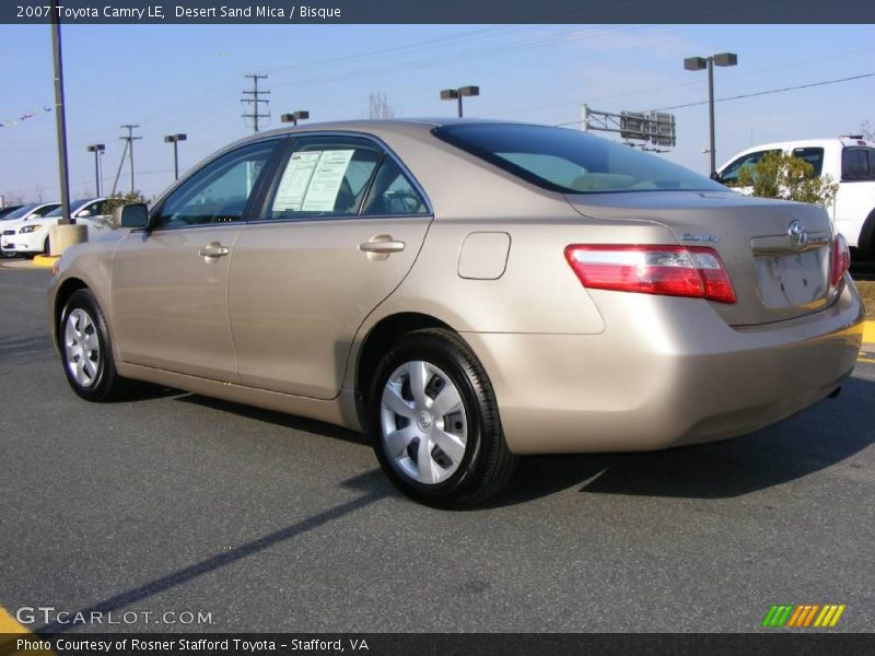 Desert Sand Mica / Bisque 2007 Toyota Camry LE