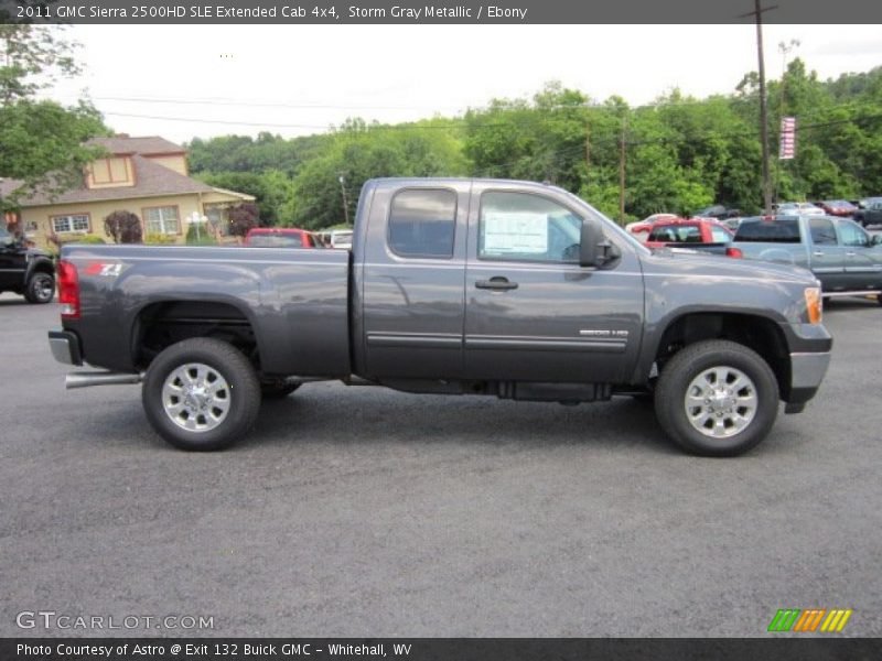  2011 Sierra 2500HD SLE Extended Cab 4x4 Storm Gray Metallic