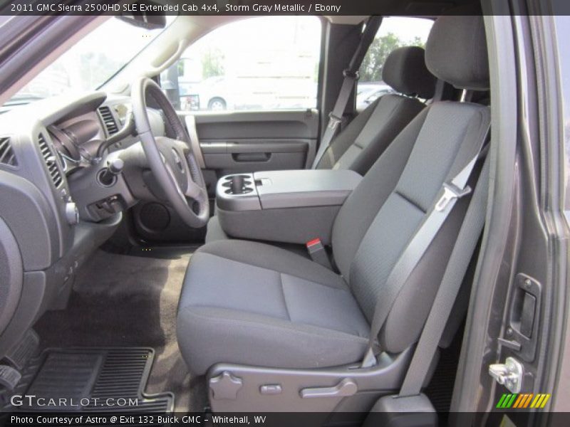  2011 Sierra 2500HD SLE Extended Cab 4x4 Ebony Interior