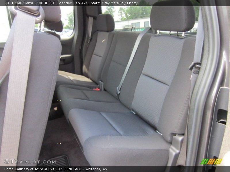  2011 Sierra 2500HD SLE Extended Cab 4x4 Ebony Interior