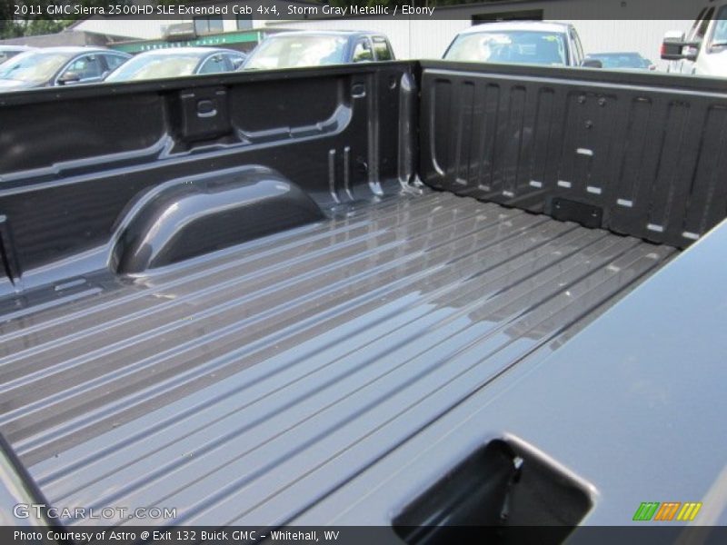 Storm Gray Metallic / Ebony 2011 GMC Sierra 2500HD SLE Extended Cab 4x4