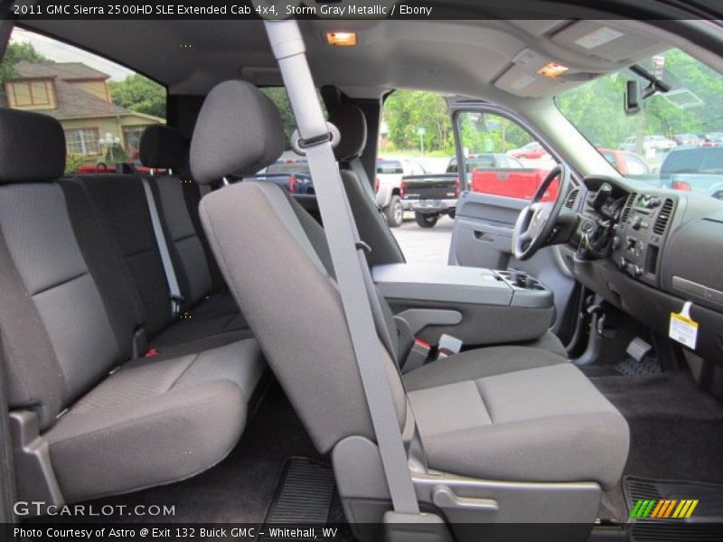  2011 Sierra 2500HD SLE Extended Cab 4x4 Ebony Interior