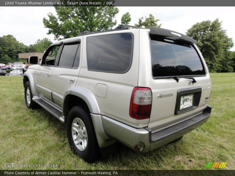 Desert Dune Metallic / Oak 1999 Toyota 4Runner Limited 4x4