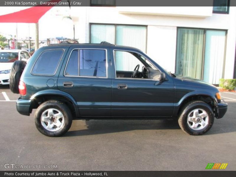  2000 Sportage  Evergreen Green