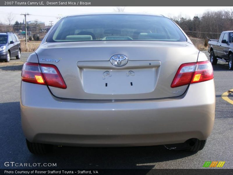 Desert Sand Mica / Bisque 2007 Toyota Camry LE