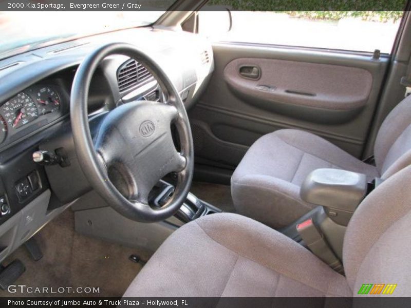  2000 Sportage  Gray Interior