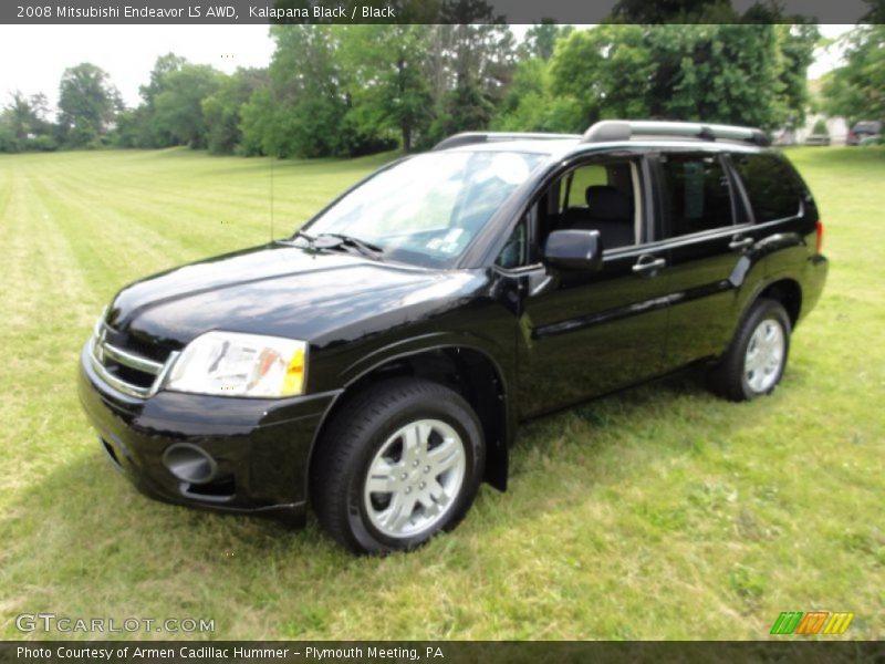 Kalapana Black / Black 2008 Mitsubishi Endeavor LS AWD