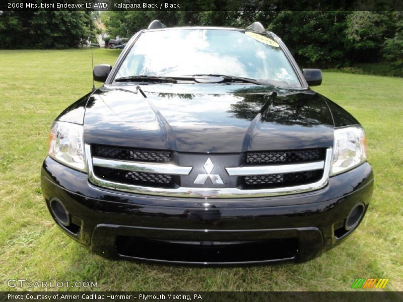 Kalapana Black / Black 2008 Mitsubishi Endeavor LS AWD