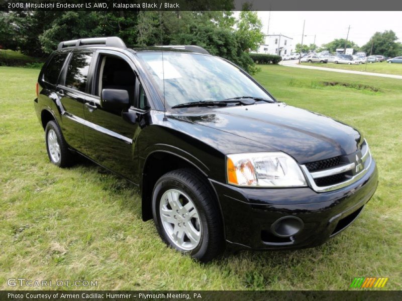 Kalapana Black / Black 2008 Mitsubishi Endeavor LS AWD