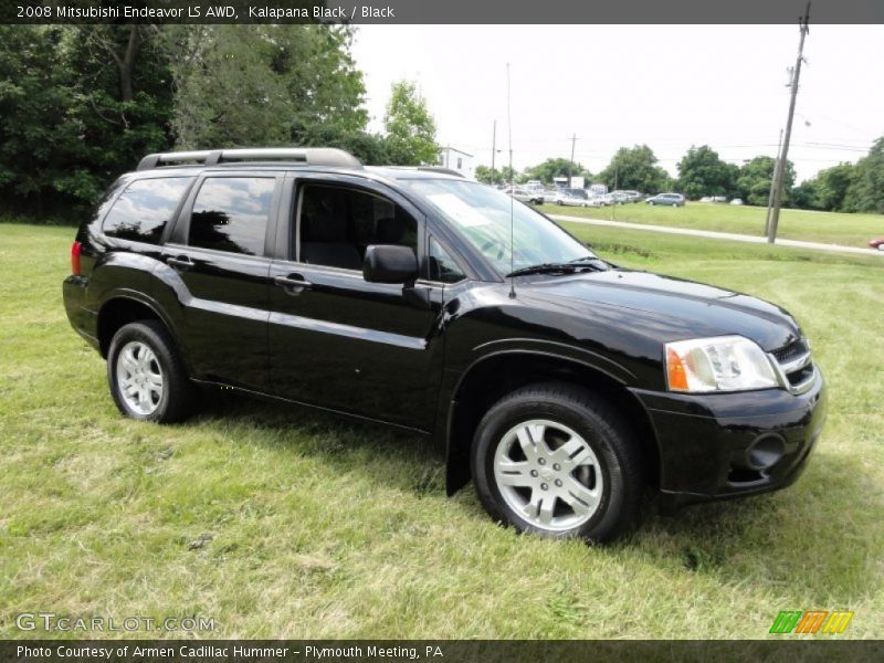 Kalapana Black / Black 2008 Mitsubishi Endeavor LS AWD