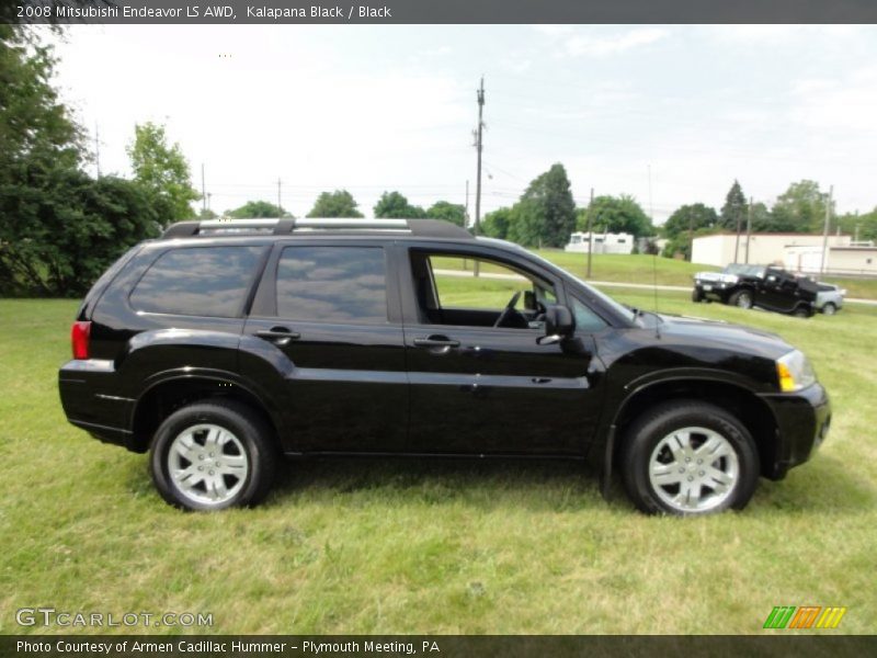 Kalapana Black / Black 2008 Mitsubishi Endeavor LS AWD