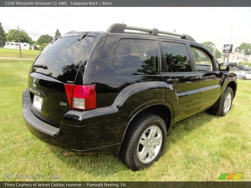 Kalapana Black / Black 2008 Mitsubishi Endeavor LS AWD