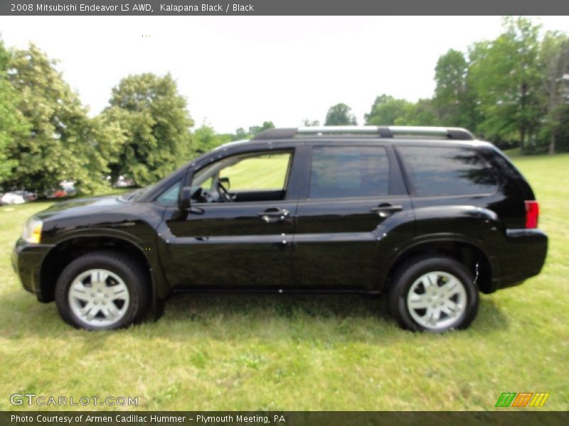 Kalapana Black / Black 2008 Mitsubishi Endeavor LS AWD