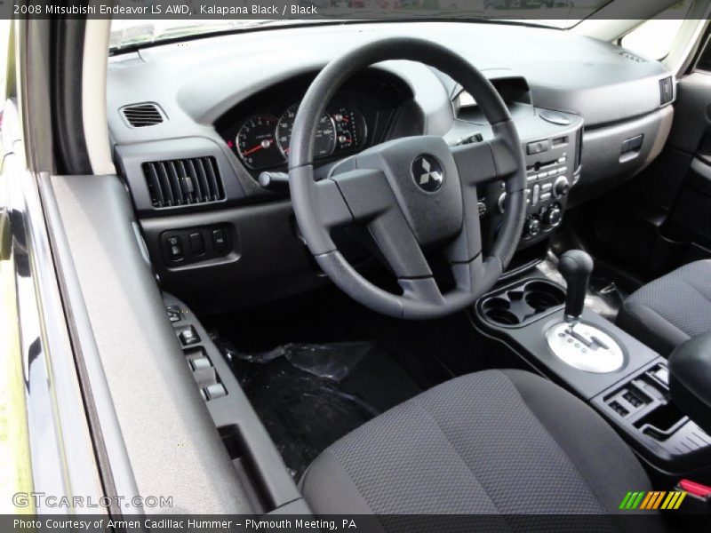 Kalapana Black / Black 2008 Mitsubishi Endeavor LS AWD