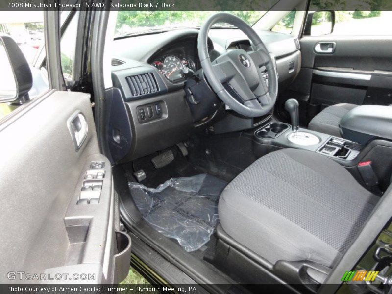 Kalapana Black / Black 2008 Mitsubishi Endeavor LS AWD