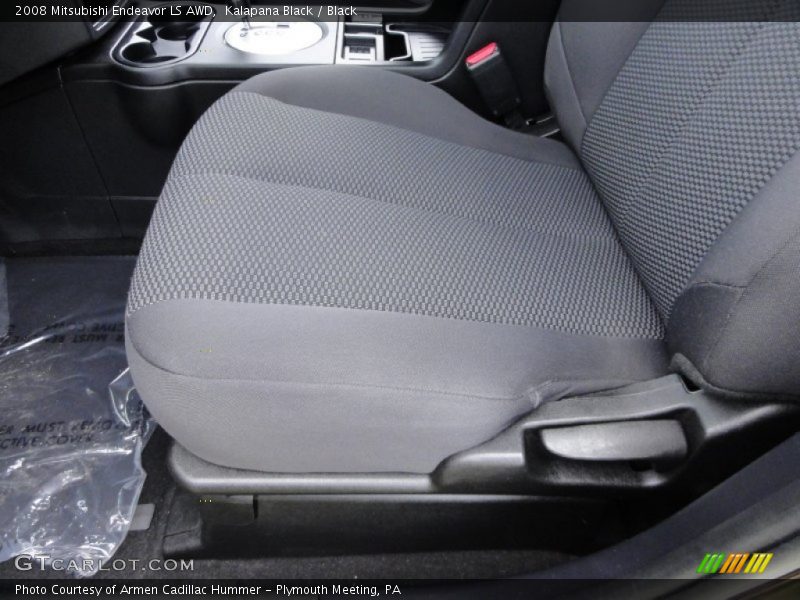 Kalapana Black / Black 2008 Mitsubishi Endeavor LS AWD