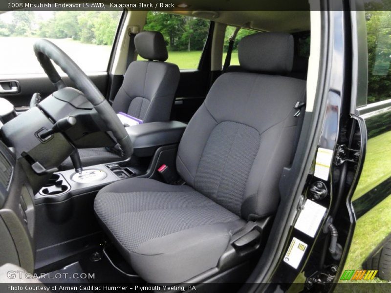 Kalapana Black / Black 2008 Mitsubishi Endeavor LS AWD