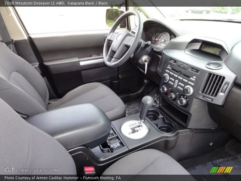 Kalapana Black / Black 2008 Mitsubishi Endeavor LS AWD
