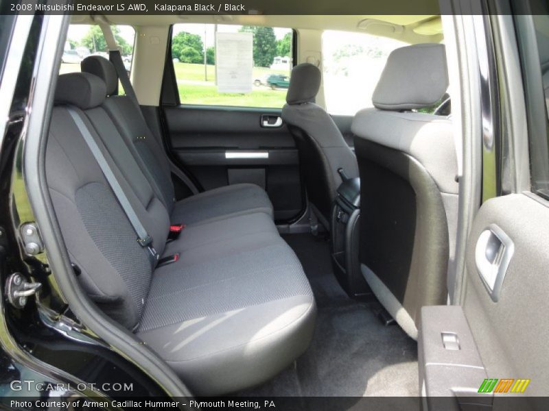 Kalapana Black / Black 2008 Mitsubishi Endeavor LS AWD