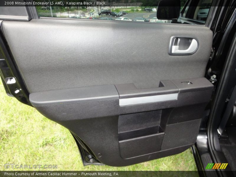 Kalapana Black / Black 2008 Mitsubishi Endeavor LS AWD