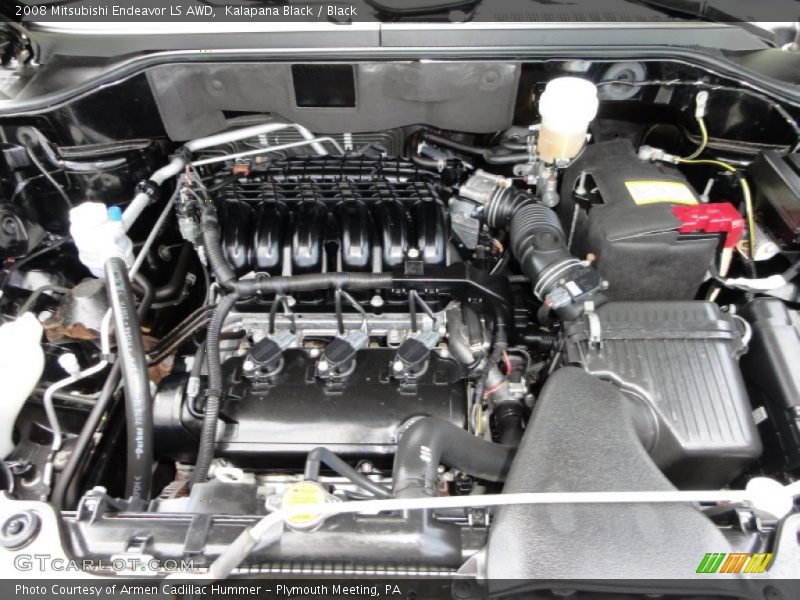 Kalapana Black / Black 2008 Mitsubishi Endeavor LS AWD