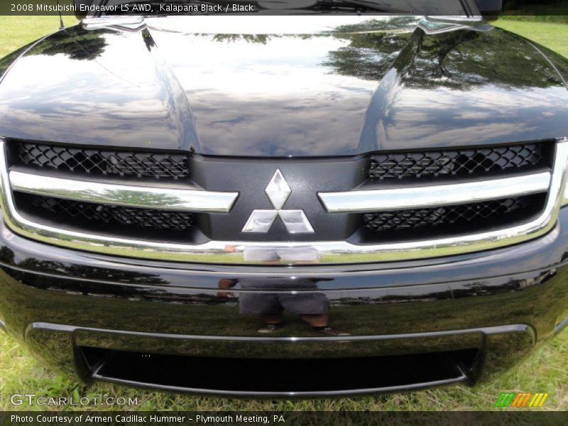 Kalapana Black / Black 2008 Mitsubishi Endeavor LS AWD
