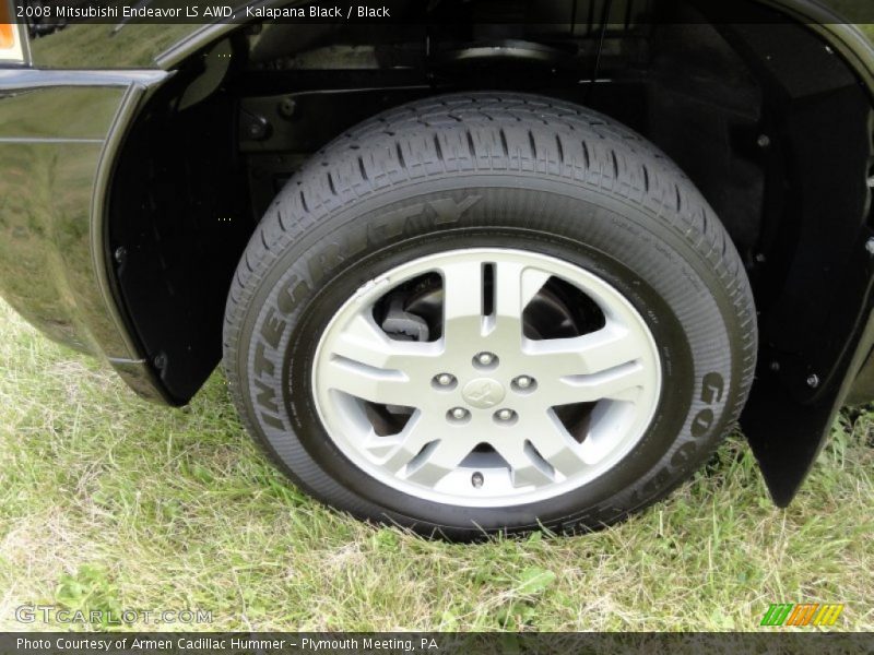 Kalapana Black / Black 2008 Mitsubishi Endeavor LS AWD