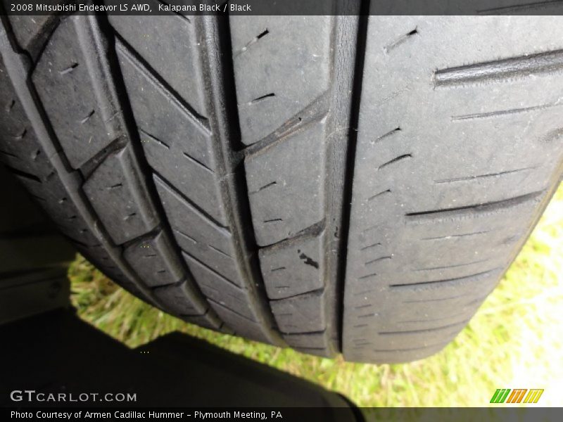 Kalapana Black / Black 2008 Mitsubishi Endeavor LS AWD