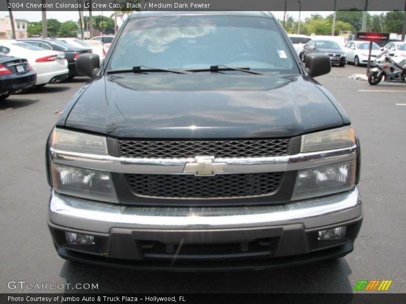 Black / Medium Dark Pewter 2004 Chevrolet Colorado LS Crew Cab