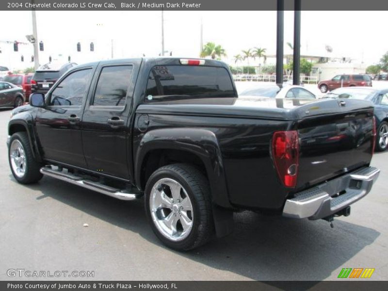 Black / Medium Dark Pewter 2004 Chevrolet Colorado LS Crew Cab