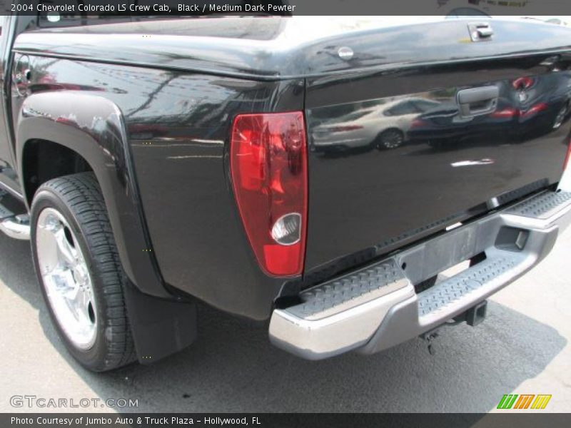Black / Medium Dark Pewter 2004 Chevrolet Colorado LS Crew Cab