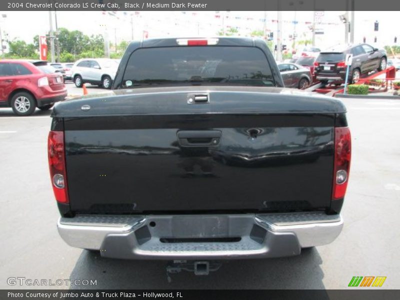Black / Medium Dark Pewter 2004 Chevrolet Colorado LS Crew Cab