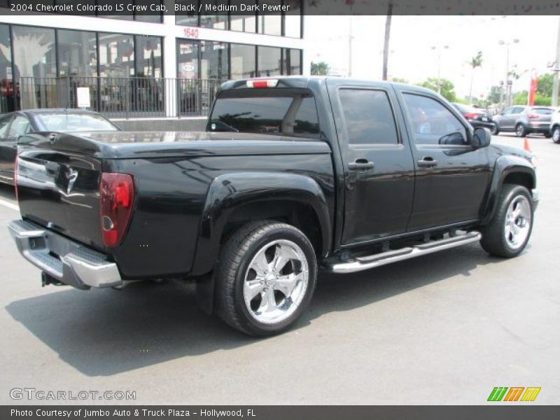 Black / Medium Dark Pewter 2004 Chevrolet Colorado LS Crew Cab