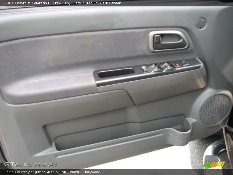 Black / Medium Dark Pewter 2004 Chevrolet Colorado LS Crew Cab