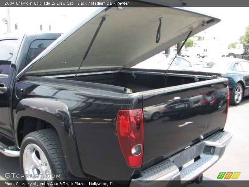 Black / Medium Dark Pewter 2004 Chevrolet Colorado LS Crew Cab