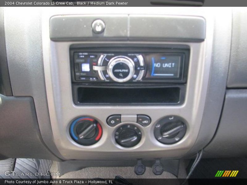 Black / Medium Dark Pewter 2004 Chevrolet Colorado LS Crew Cab