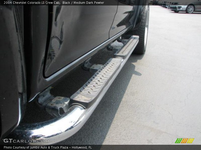Black / Medium Dark Pewter 2004 Chevrolet Colorado LS Crew Cab