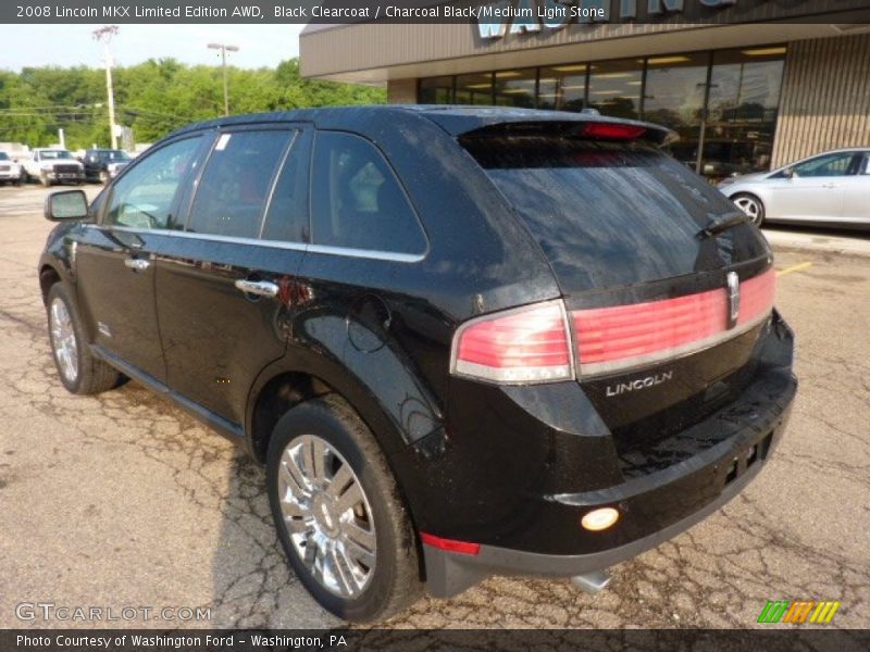 Black Clearcoat / Charcoal Black/Medium Light Stone 2008 Lincoln MKX Limited Edition AWD