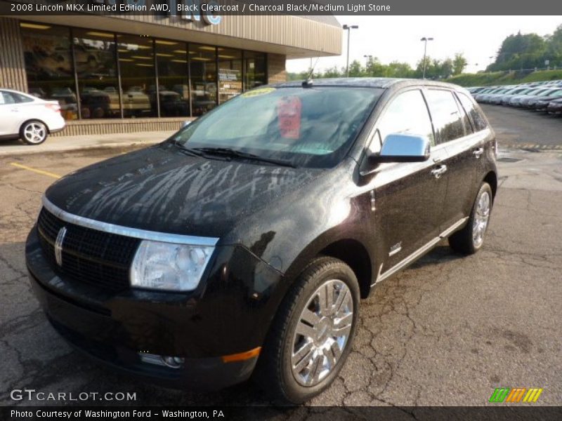 Black Clearcoat / Charcoal Black/Medium Light Stone 2008 Lincoln MKX Limited Edition AWD