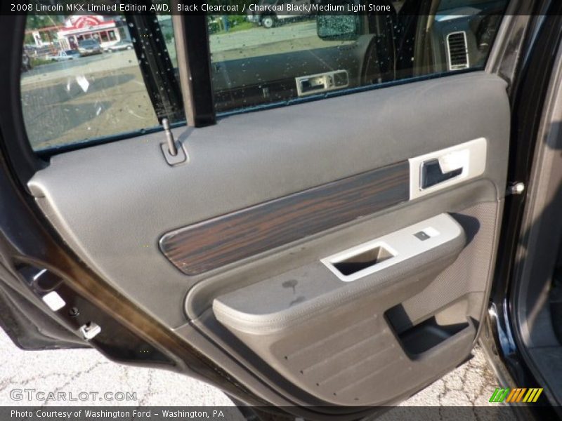 Black Clearcoat / Charcoal Black/Medium Light Stone 2008 Lincoln MKX Limited Edition AWD